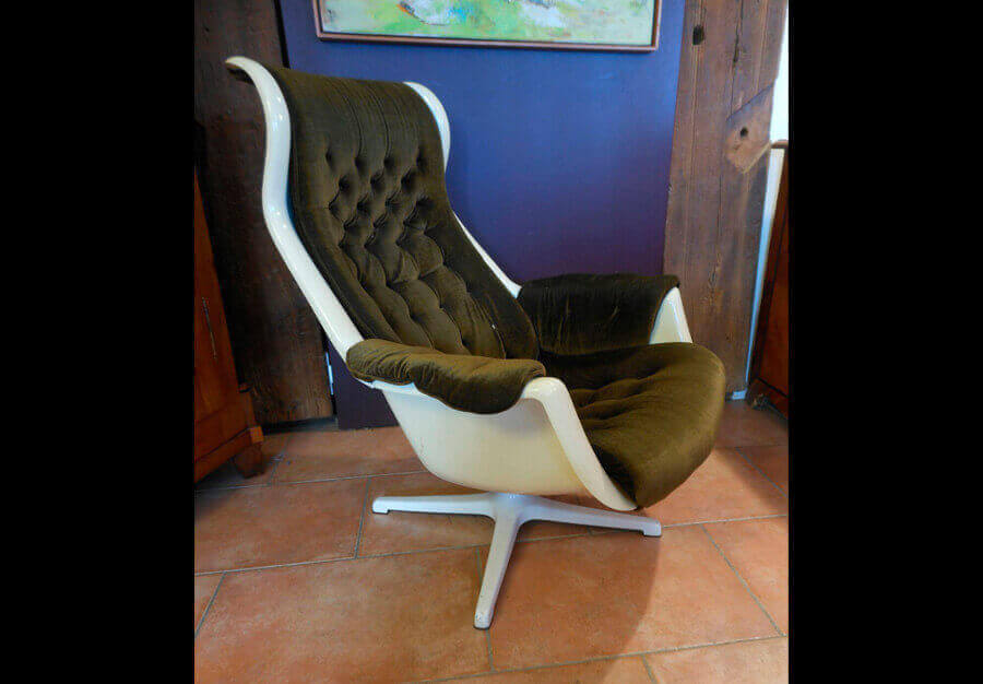 Galaxy Swivel chair, Par Alfred Svensson & Yngvar Sandström for Dux - vue 1