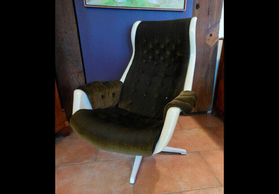 Galaxy Swivel chair, Par Alfred Svensson & Yngvar Sandström for Dux - vue 2