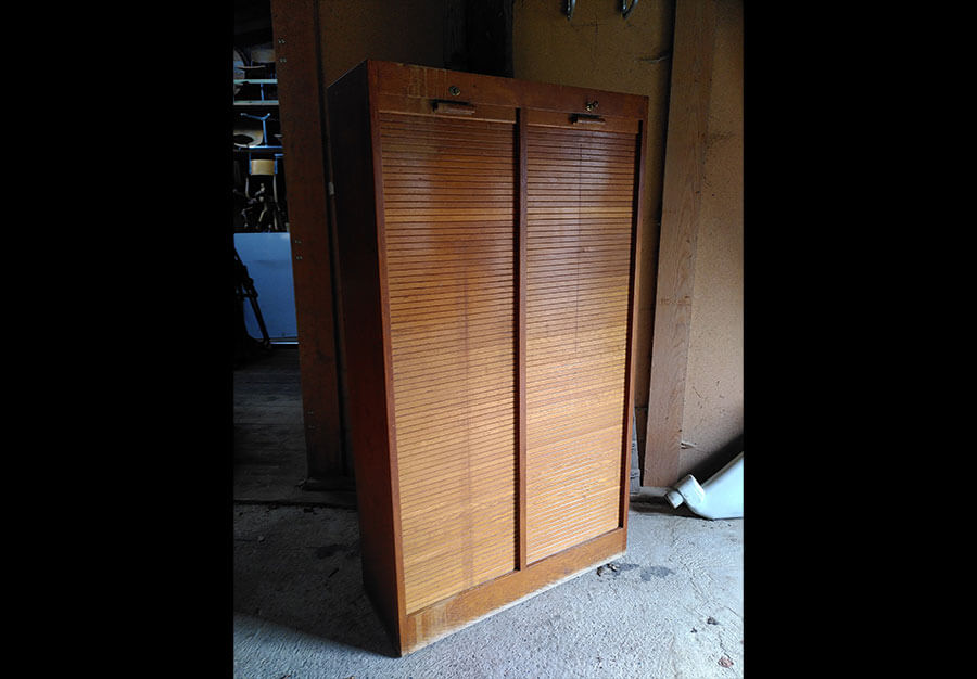 Meuble à store, En chêne - vue 3