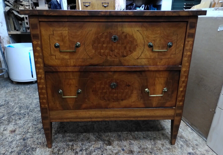 Petite Commode, Directoire - vue 2
