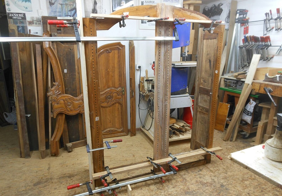 Armoire de mariage, 19ème siècle - vue 12