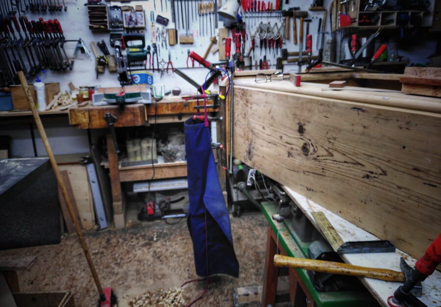 Armoire, En sapin - vue 9
