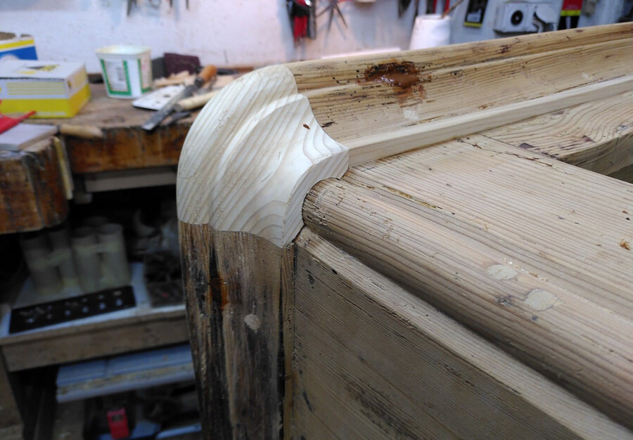 Armoire, En sapin - vue 14