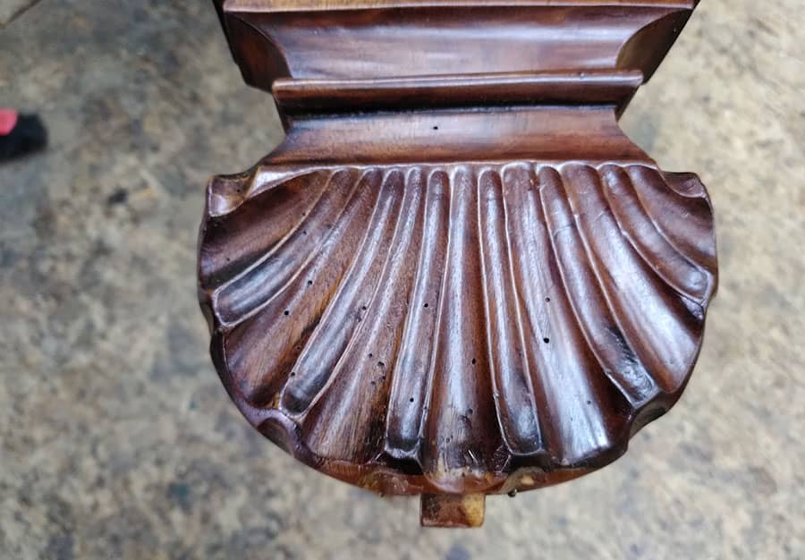 Banquette en noyer, 19ème - vue 5
