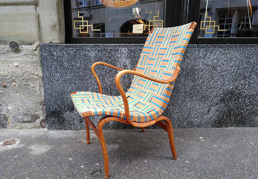 Chaise Eva design by Bruno Mathsson - Au Péché Du Mobilier