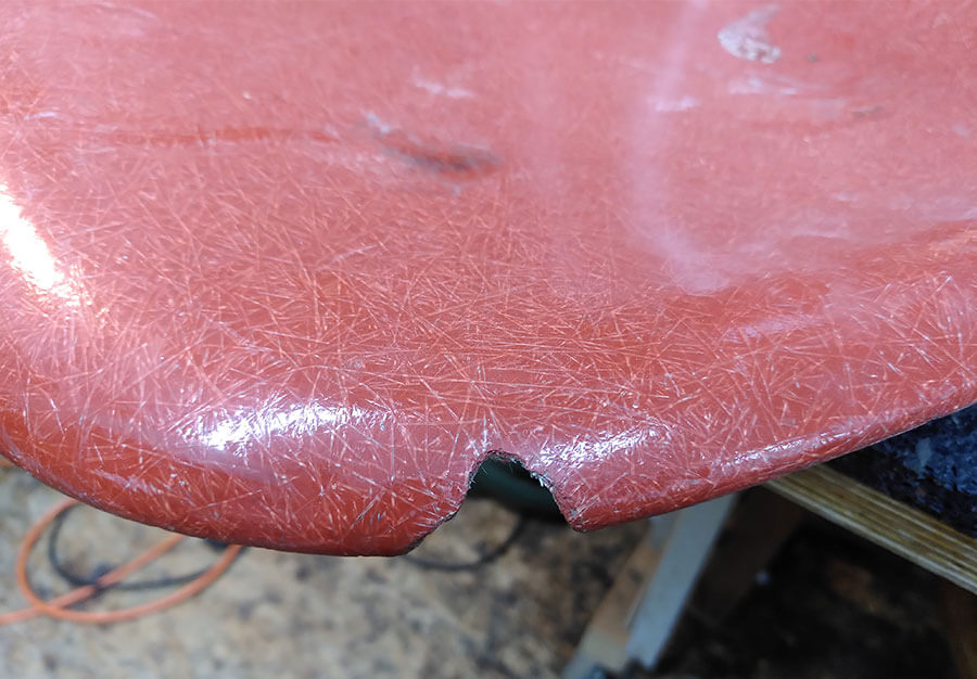 Reconstitution fibre de verre, Coques de chaise Eames - vue 3