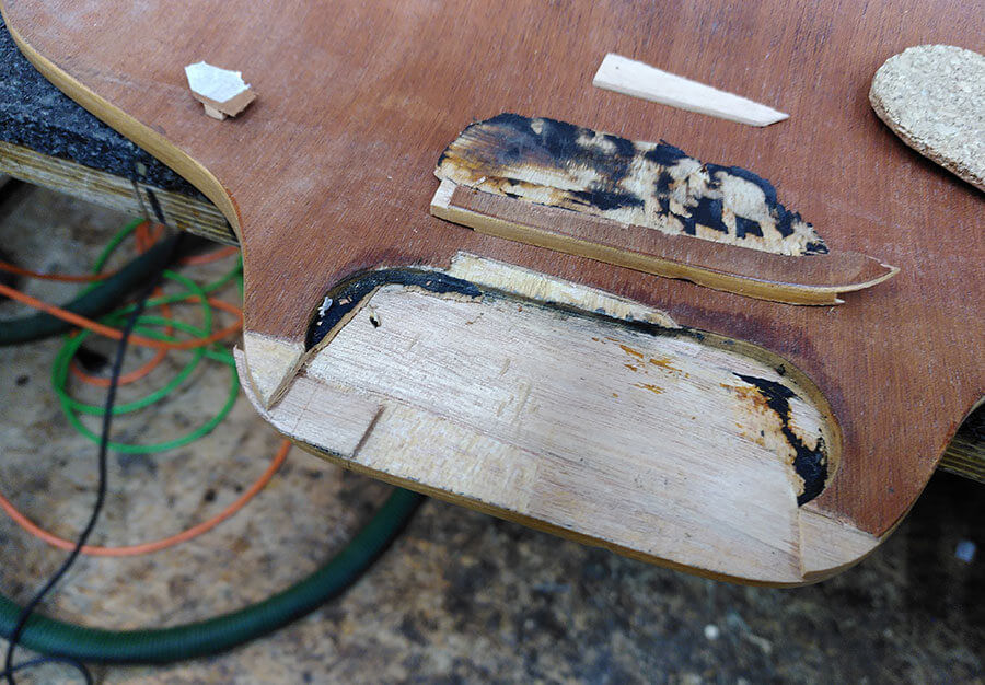 Reconstruction, bois croisé - vue 3