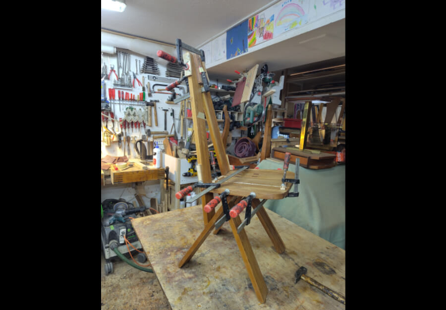 Chaises S45 de Pierre Chapo - vue 7
