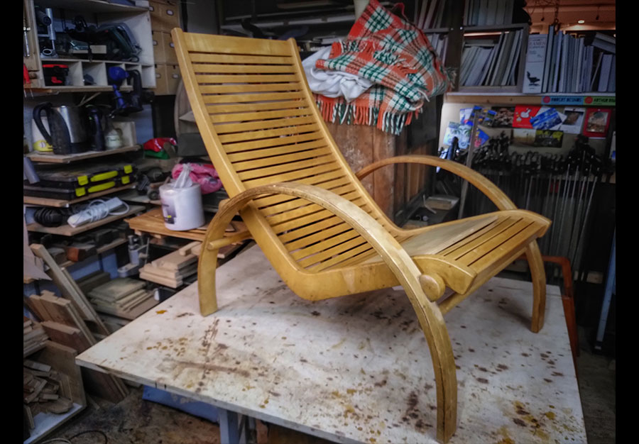 Fauteuil de repos, Hans Gugelot - vue 2