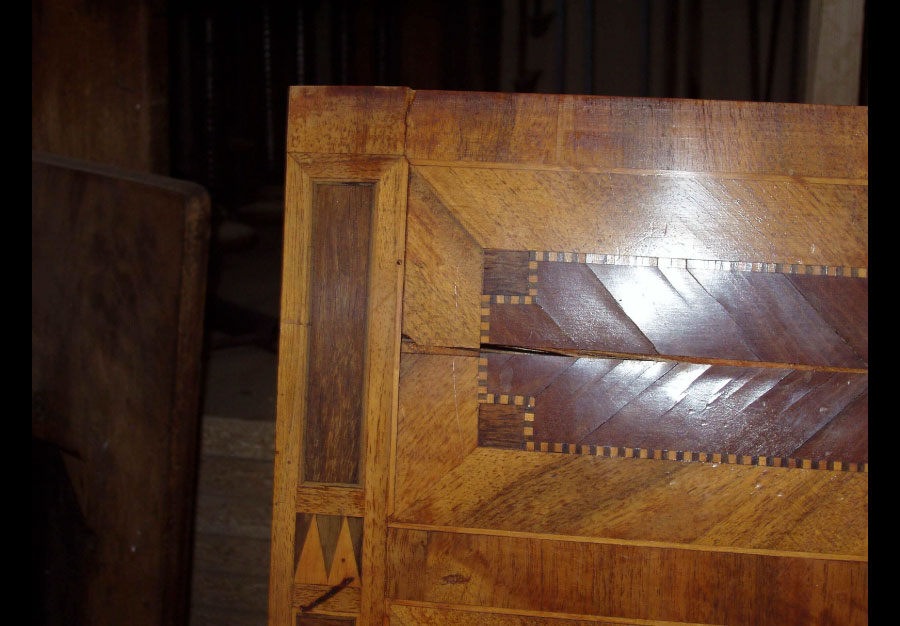 Commode marquetée, Louis XVI - vue 2