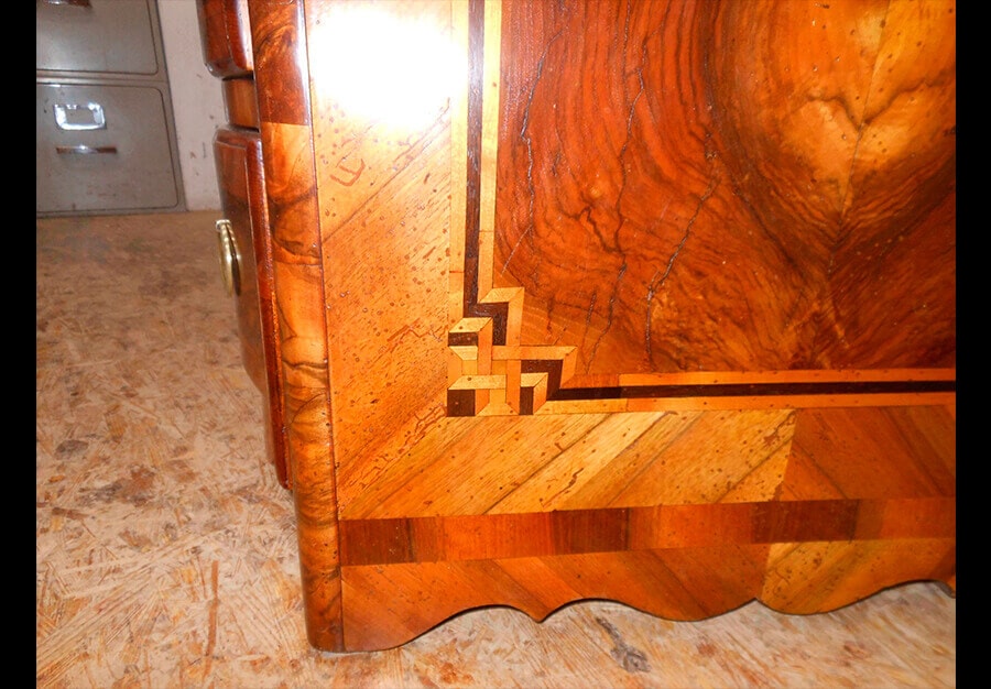 Commode marquetée, Louis XV - vue 25