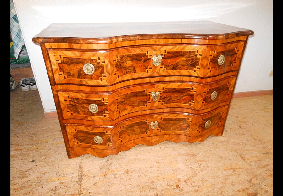 Commode marquetée, Louis XV - vue 29