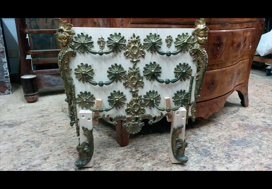 Commode, Régence - vue 1