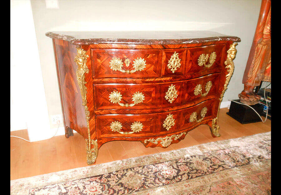 Commode, Régence