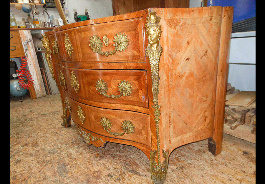Commode, Régence - vue 3