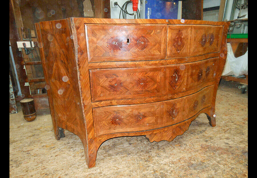 Commode, Régence - vue 4