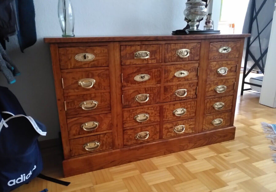 Meuble d'atelier, En frêne - vue 6