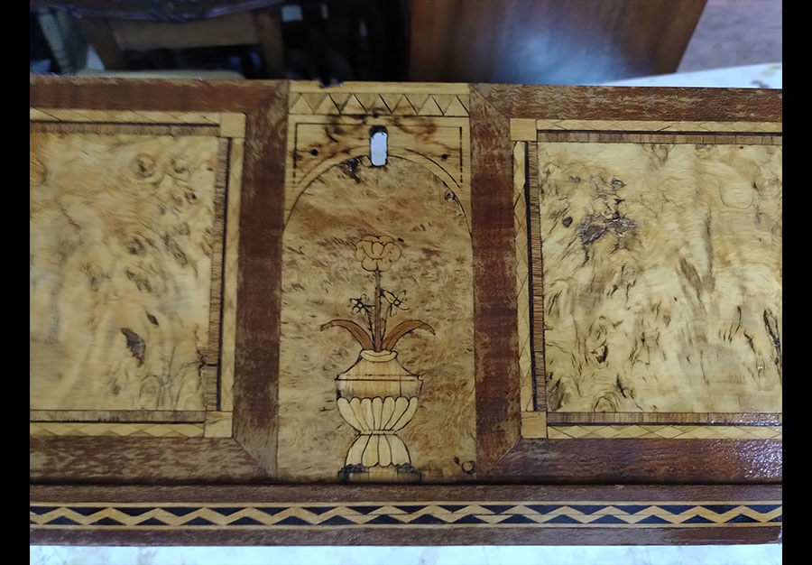 Petit coffret, En marqueterie - vue 6