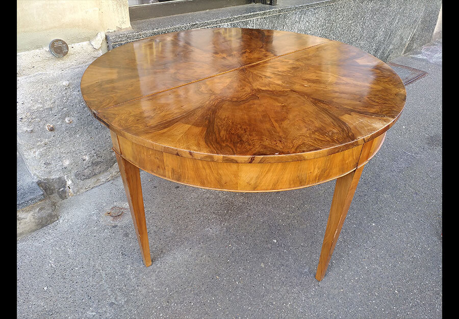 Table en demi-lune, Directoire - vue 3