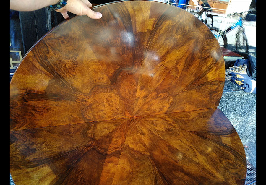 Table en demi-lune, Directoire - vue 7