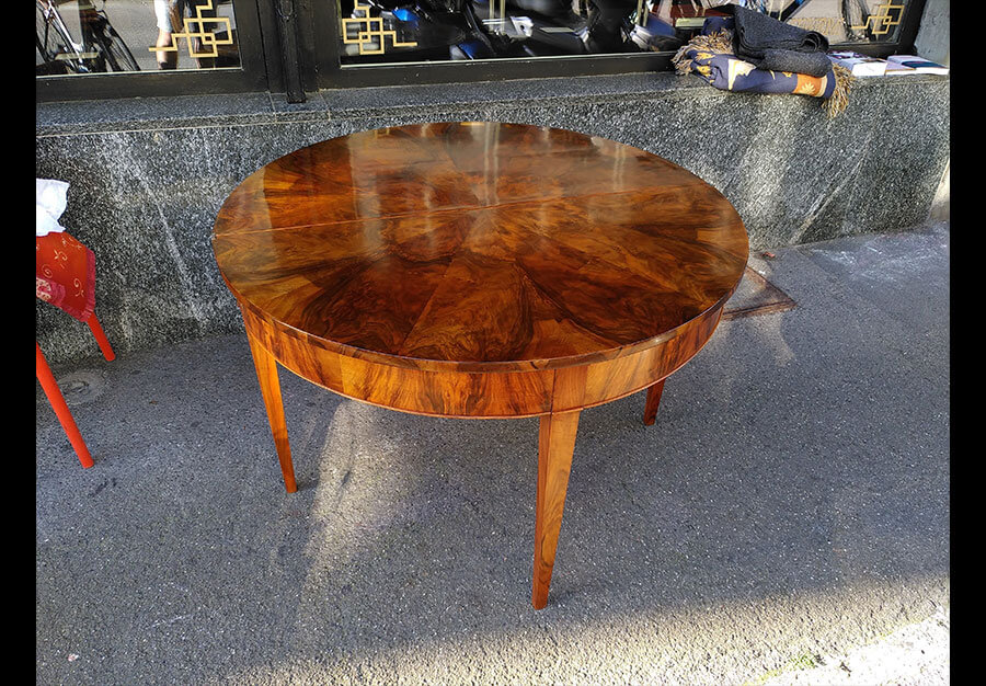 Table en demi-lune, Directoire - vue 9