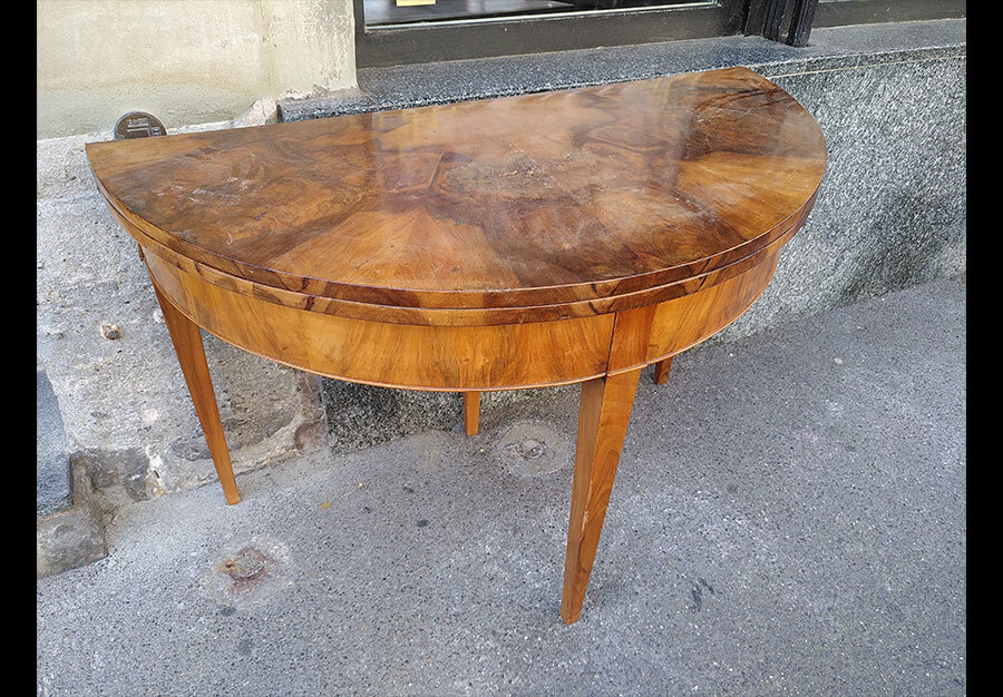 Table en demi-lune, Directoire - vue 5