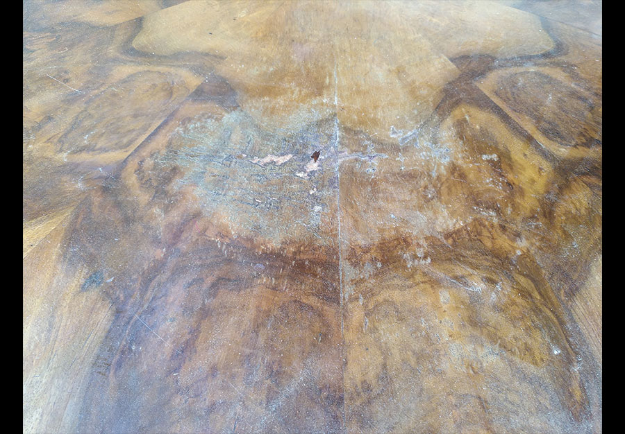 Table en demi-lune, Directoire - vue 6