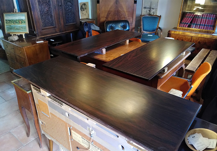 Table à rallonges, En palissandre - vue 10