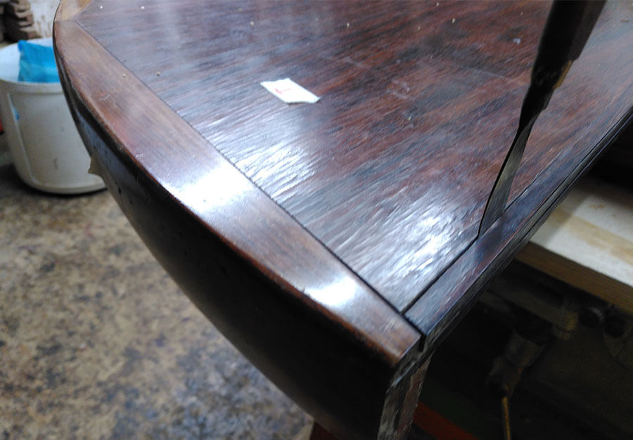 Table à rallonges, En palissandre - vue 2