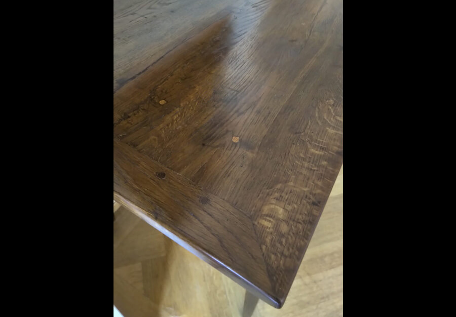 Table, En chêne - vue 8