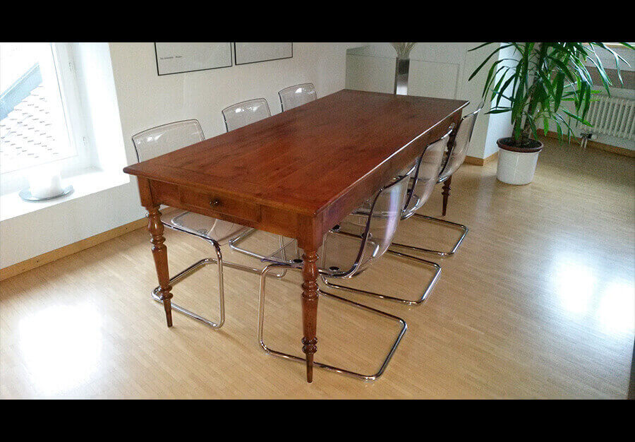 Table de ferme Louis Philippe - au péché du mobilier