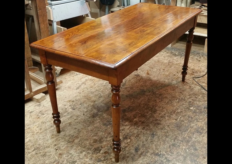 Table de ferme en hêtre - au péché du mobilier
