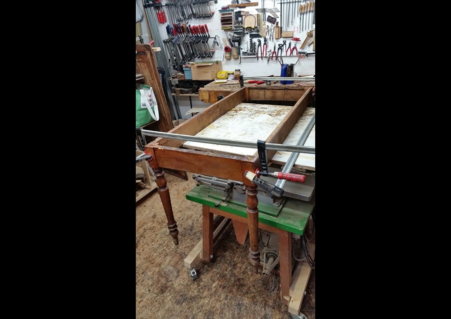 table de ferme, En hêtre - vue 4