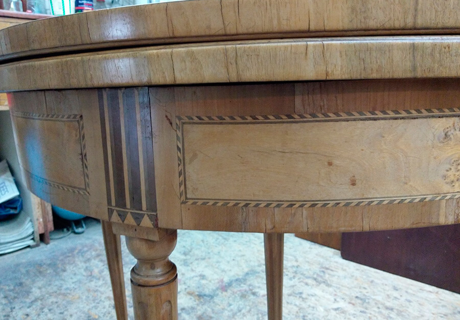 table à jeux, Louis XVI - vue 2