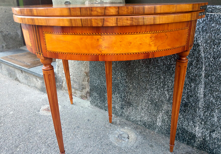 table à jeux, Louis XVI - vue 13