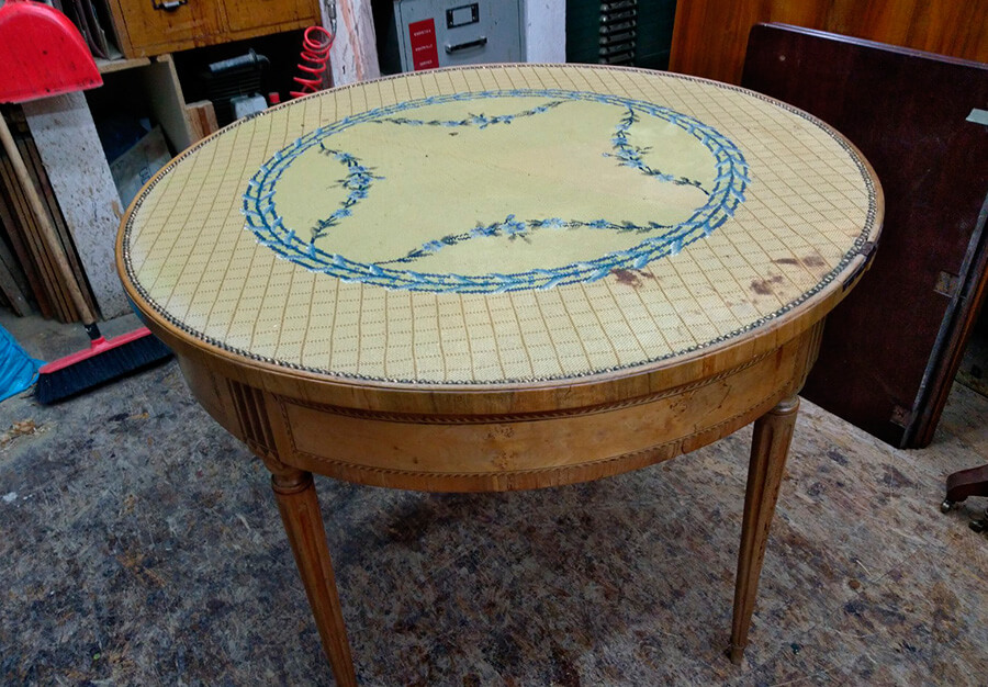table à jeux, Louis XVI - vue 1