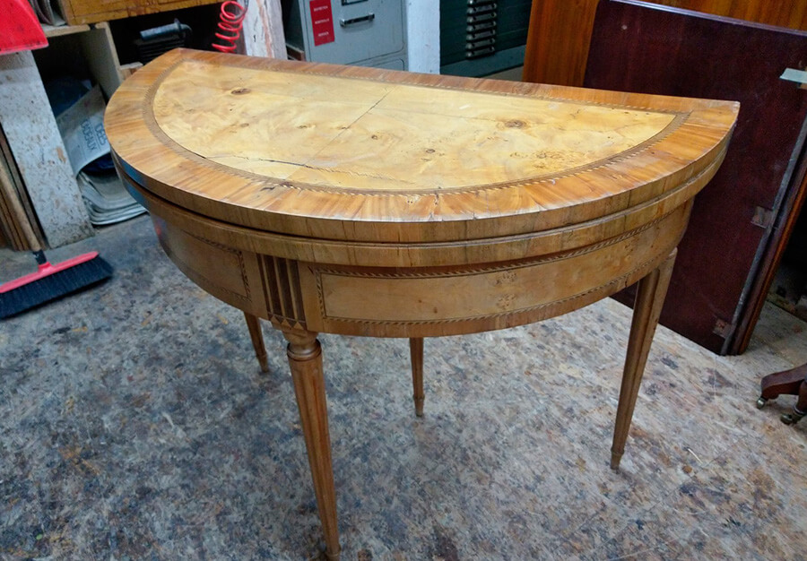table à jeux, Louis XVI - vue 4