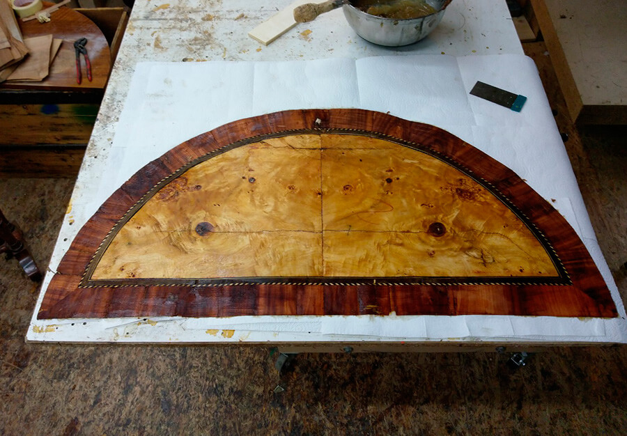 table à jeux, Louis XVI - vue 5