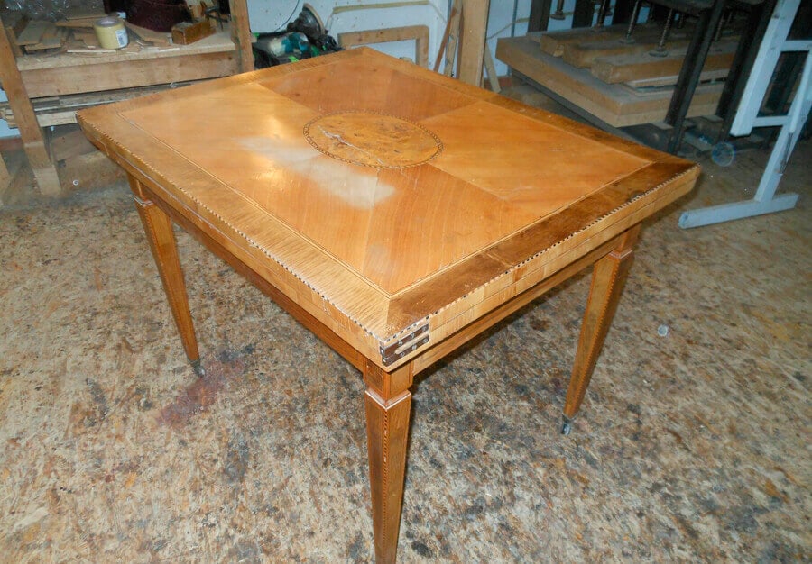 Table porte-feuille, Christoph Hopfengärtner - vue 1