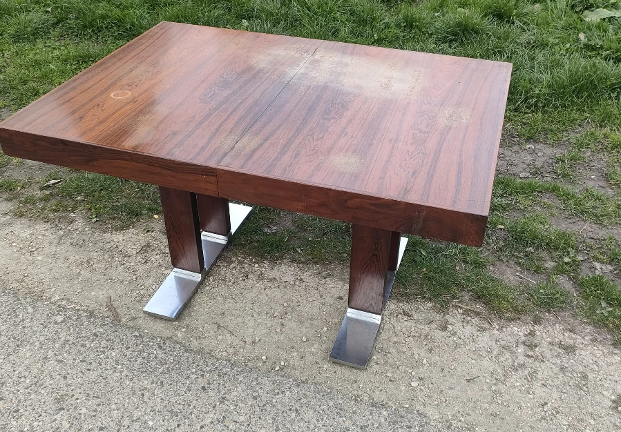 Table à rallonge en palissandre, SwissTeam - vue 2