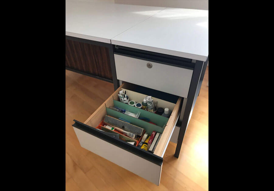 Bureau d'architecte, Plateau inclinable - vue 6