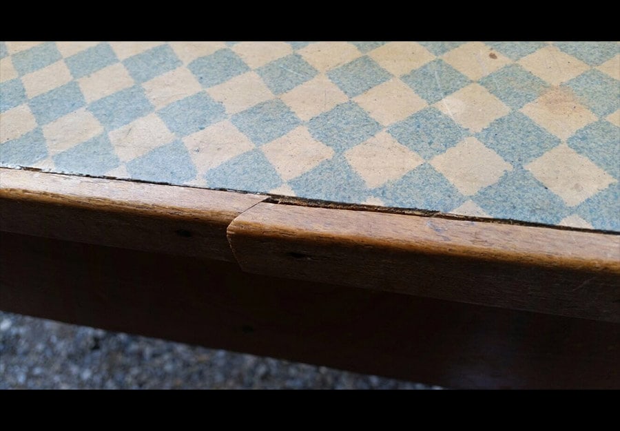 Grande table, En hêtre et lino - vue 3