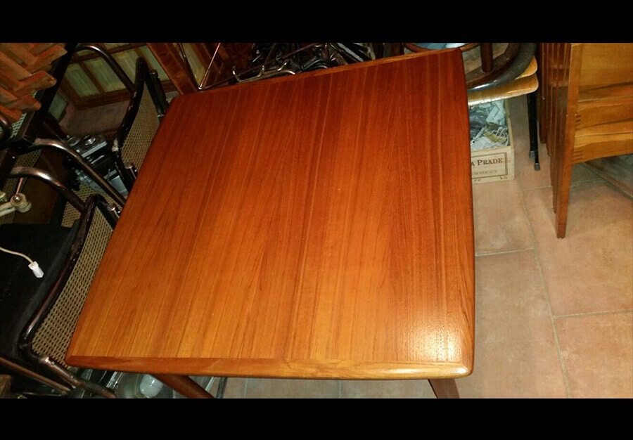 Table à rallonge en teck - vue 2