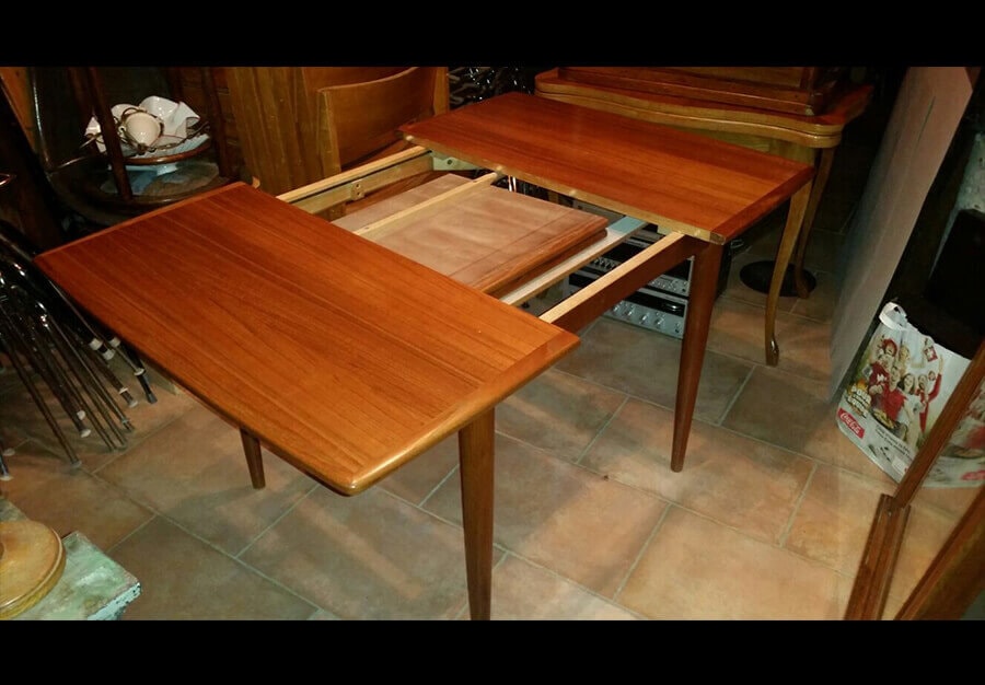 Table à rallonge en teck - vue 4