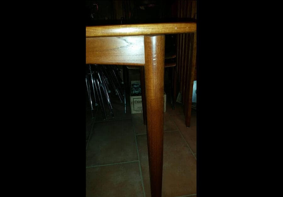 Table à rallonge en teck - vue 5